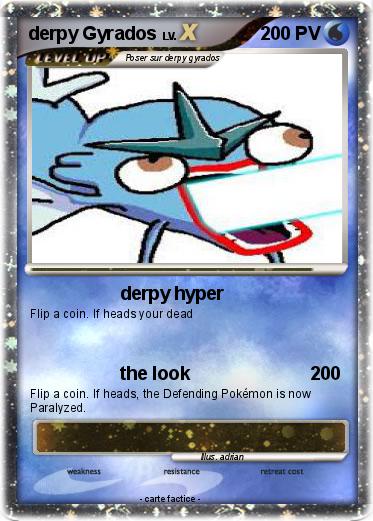 Pokemon derpy Gyrados