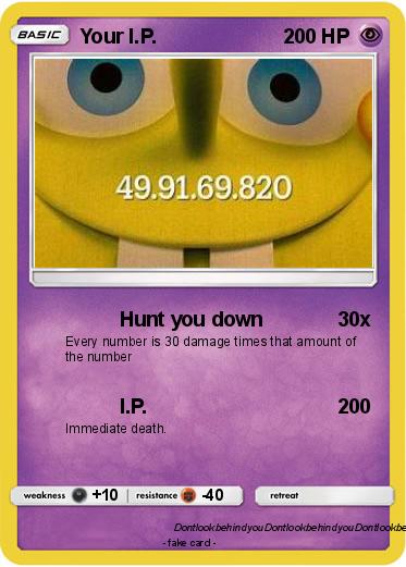 Pokemon Your I.P.
