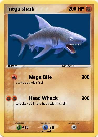 Pokemon mega shark