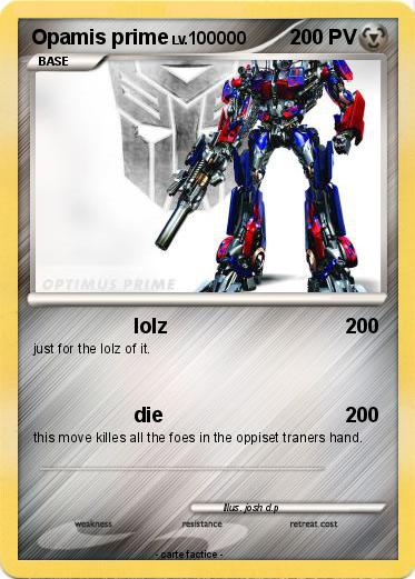 Pokemon Opamis prime