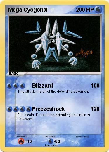 Pokemon Mega Cyogonal