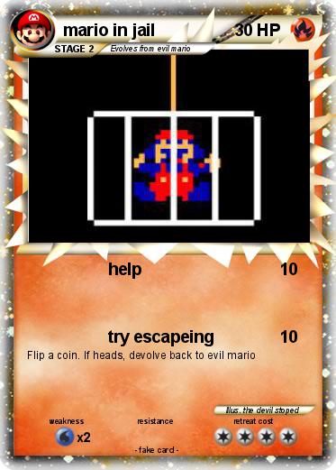 Pokemon mario in jail