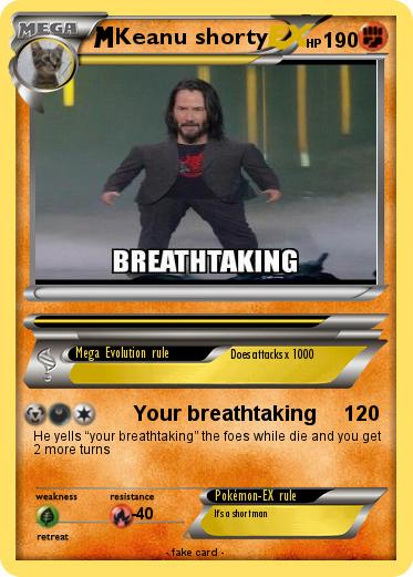 Pokemon Keanu shorty
