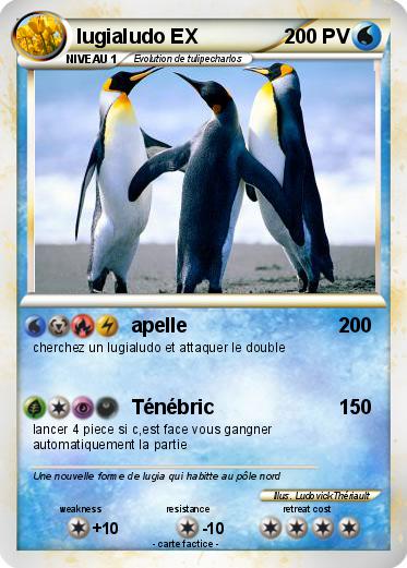 Pokemon lugialudo EX