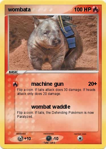 Pokemon wombata