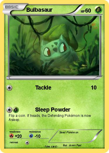 Pokemon Bulbasaur