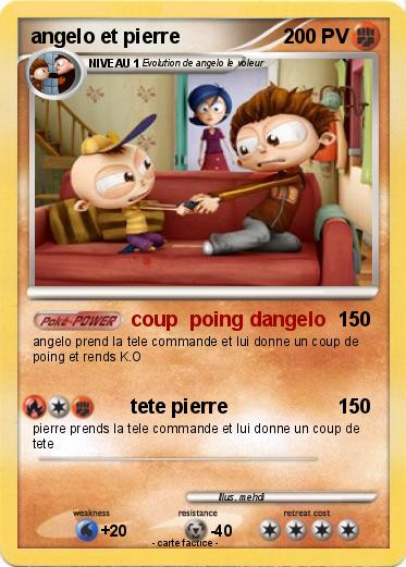 Pokemon angelo et pierre