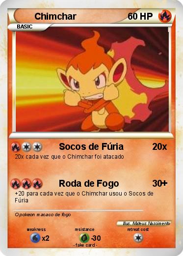 Pokemon Chimchar