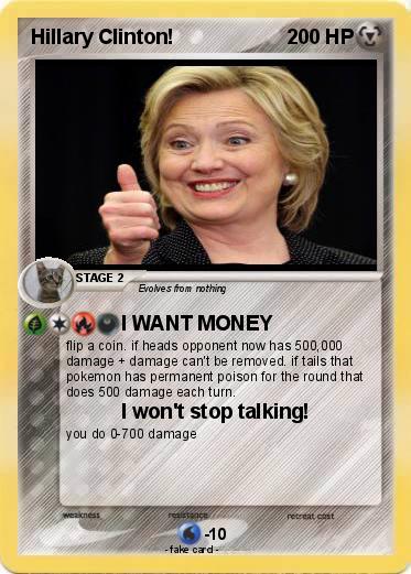 Pokemon Hillary Clinton!