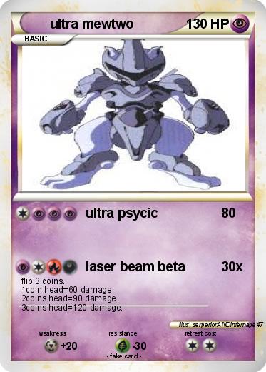 Pokemon ultra mewtwo