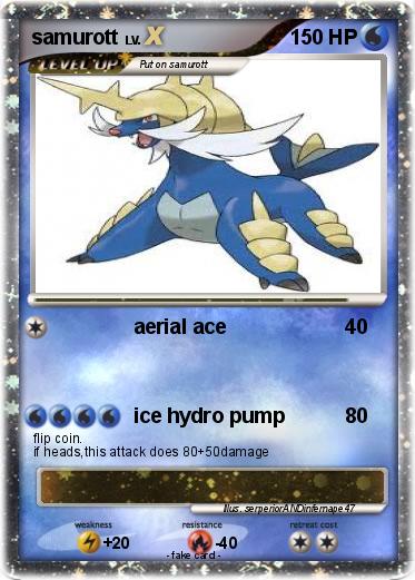 Pokemon samurott