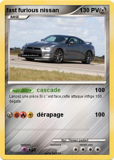 Pokemon fast furious nissan