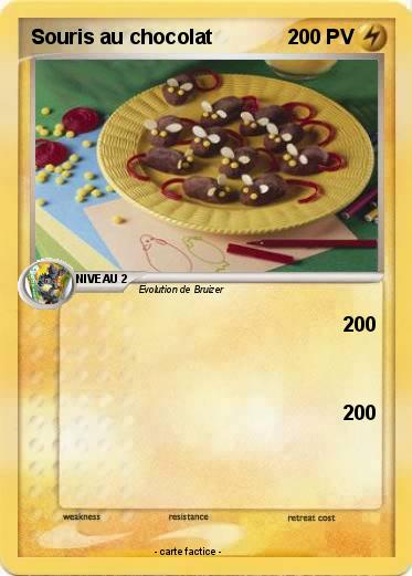 Pokemon Souris au chocolat