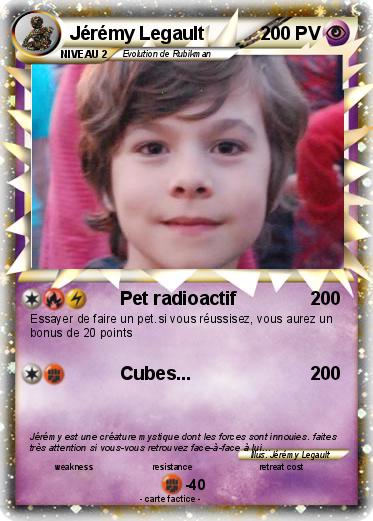 Pokemon Jérémy Legault