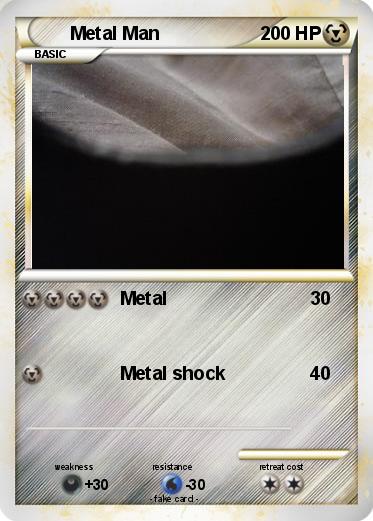 Pokemon Metal Man