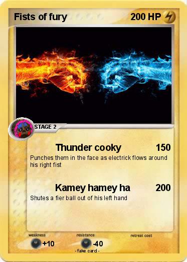 Pokemon Fists of fury