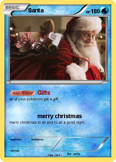 Pokemon Santa