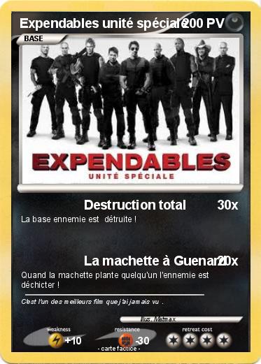 Pokemon Expendables unité spéciale