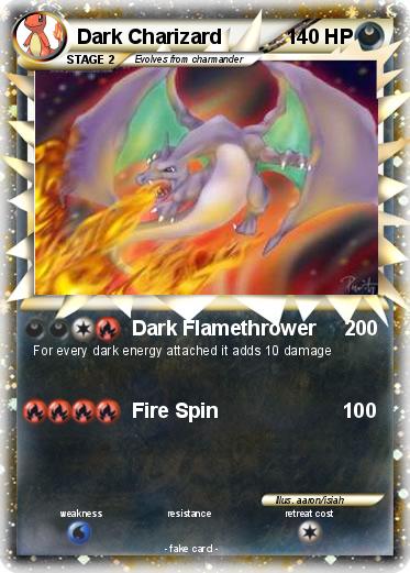 Pokemon Dark Charizard