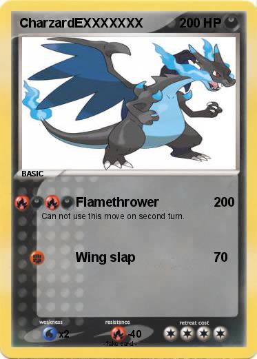 Pokemon CharzardEXXXXXXX