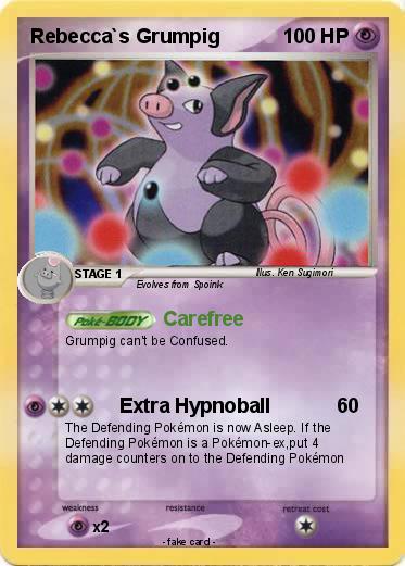 Pokemon Rebecca`s Grumpig