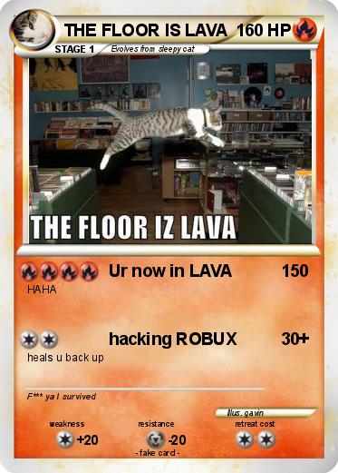 Pokemon THE FLOOR IS LAVA