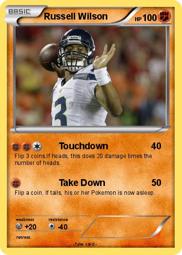 Pokemon Russell Wilson