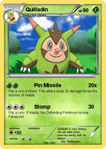 Pokemon Quilladin