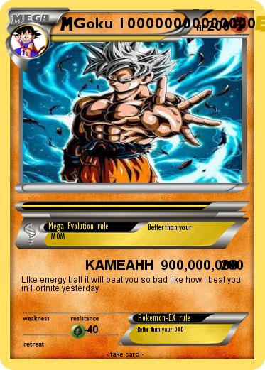 Pokemon Goku 100000000000000