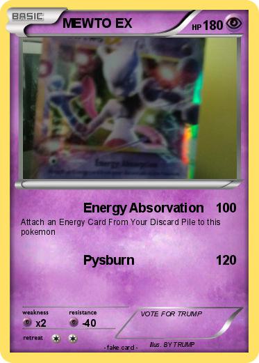 Pokemon MEWTO EX