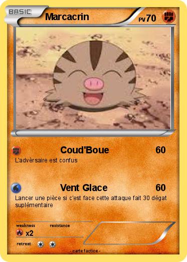 Pokemon Marcacrin