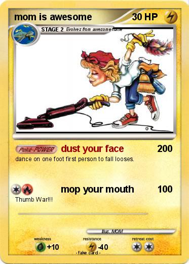Pokemon mom is awesome