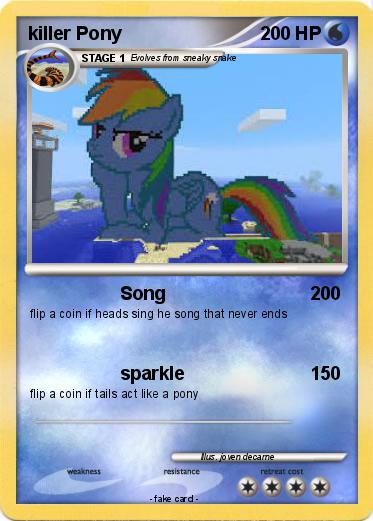 Pokemon killer Pony