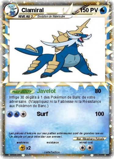 Pokemon Clamiral