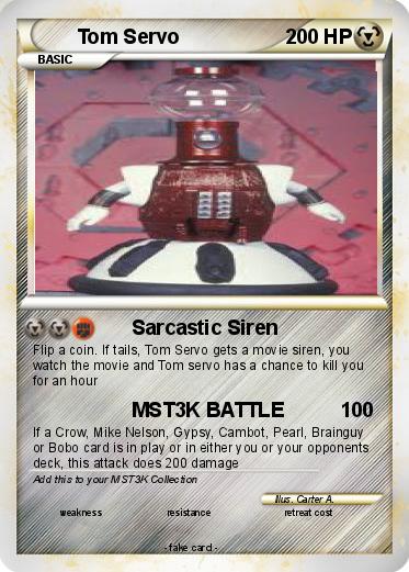 Pokemon Tom Servo