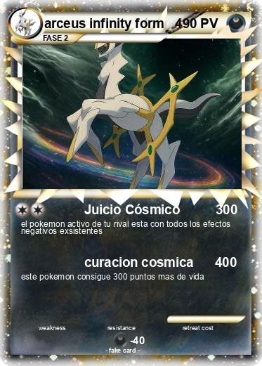 Pokemon arceus infinity form   4