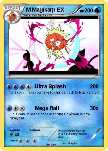 Pokemon M Magikarp EX