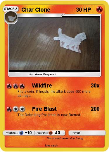 Pokemon Char Clone