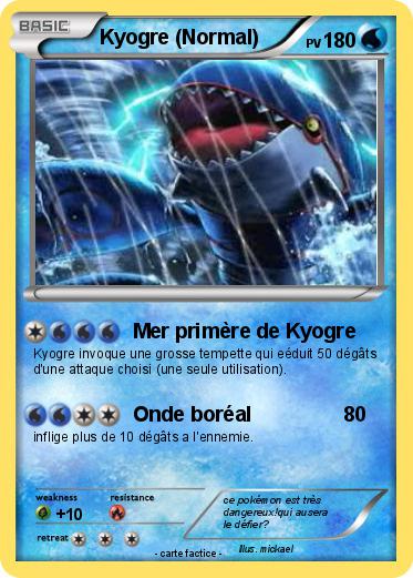 Pokemon Kyogre (Normal)