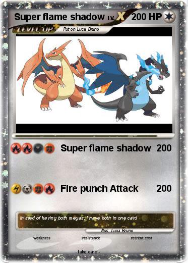 Pokemon Super flame shadow