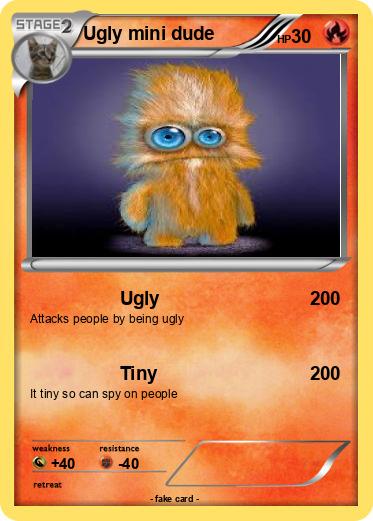 Pokemon Ugly mini dude