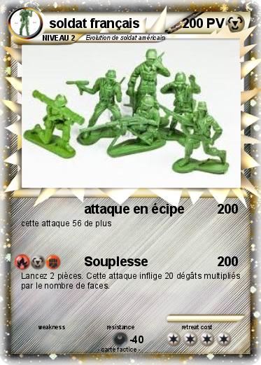 Pokemon soldat français