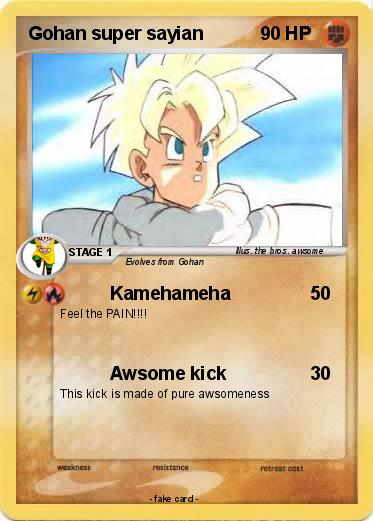 Pokemon Gohan super sayian