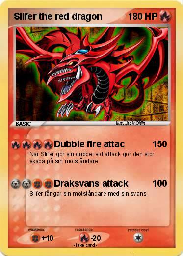 Pokemon Slifer the red dragon