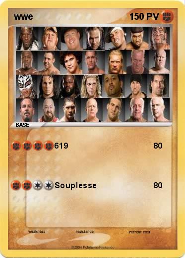 Pokemon wwe 