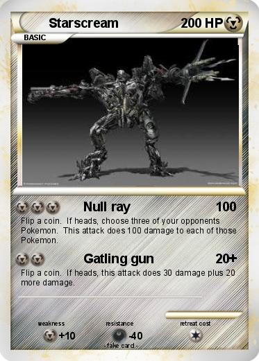 Pokemon Starscream