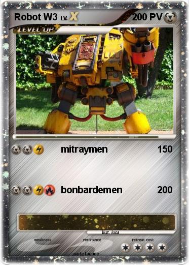 Pokemon Robot W3