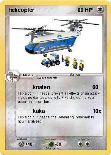 Pokemon helicopter