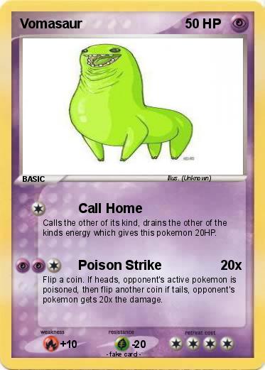 Pokemon Vomasaur