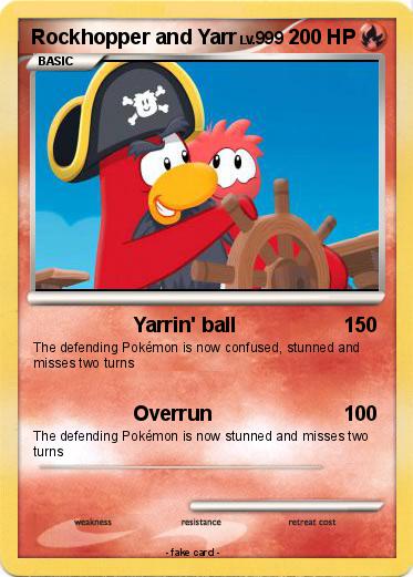 Pokemon Rockhopper and Yarr